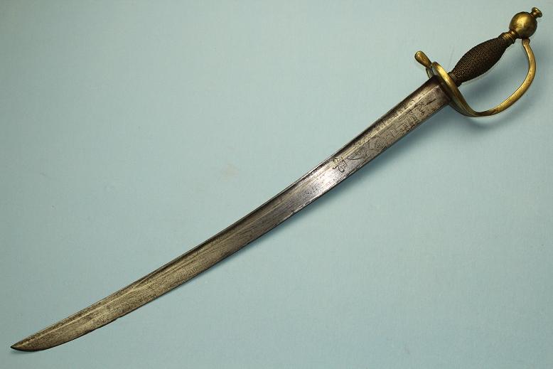 A very fine Officers hanger German Officers sword bulbous wire grip variant Rare blade and hilt markings of regulation type 18th century American revolution sabre www.swordsantiqueweapons.com